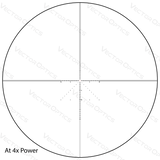 Vector Optics Veyron 4-16x44 IR Pierwsza płaszczyzna ogniskowa podświetlana luneta celownicza 