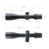 Vector Optics Veyron 4-16x44 IR Pierwsza płaszczyzna ogniskowa podświetlana luneta celownicza 