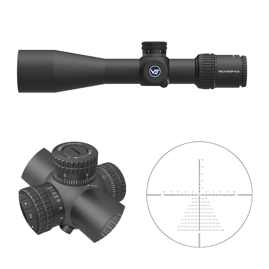 Vector Optics Veyron 4-16x44IR SFP kompaktowy luneta celownicza 