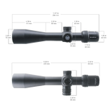 Vector Optics Veyron 6-24x44 IR Pierwsza Ogniskowa Podświetlana luneta celownicza 