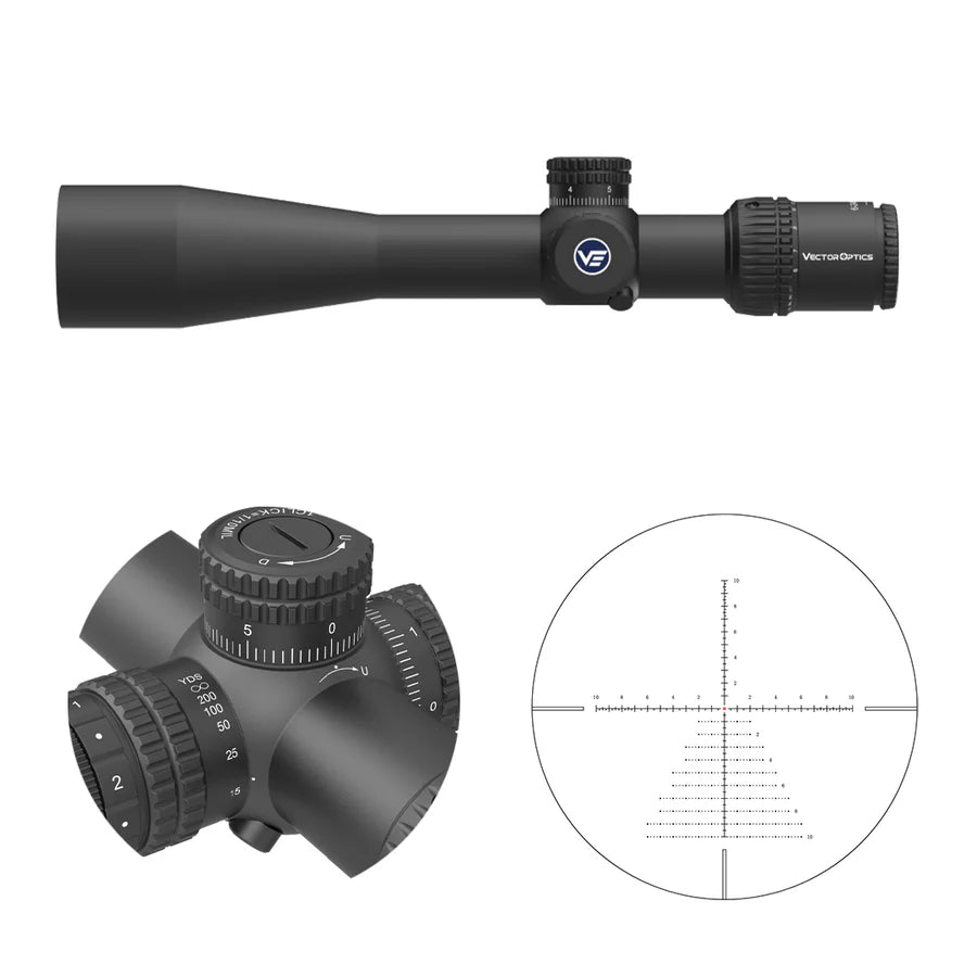 Vector Optics Veyron 6-24x44IR SFP kompaktowy luneta celownicza 