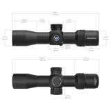 Vector Optics Veyron 2-8x32IR kompaktowy luneta celownicza 